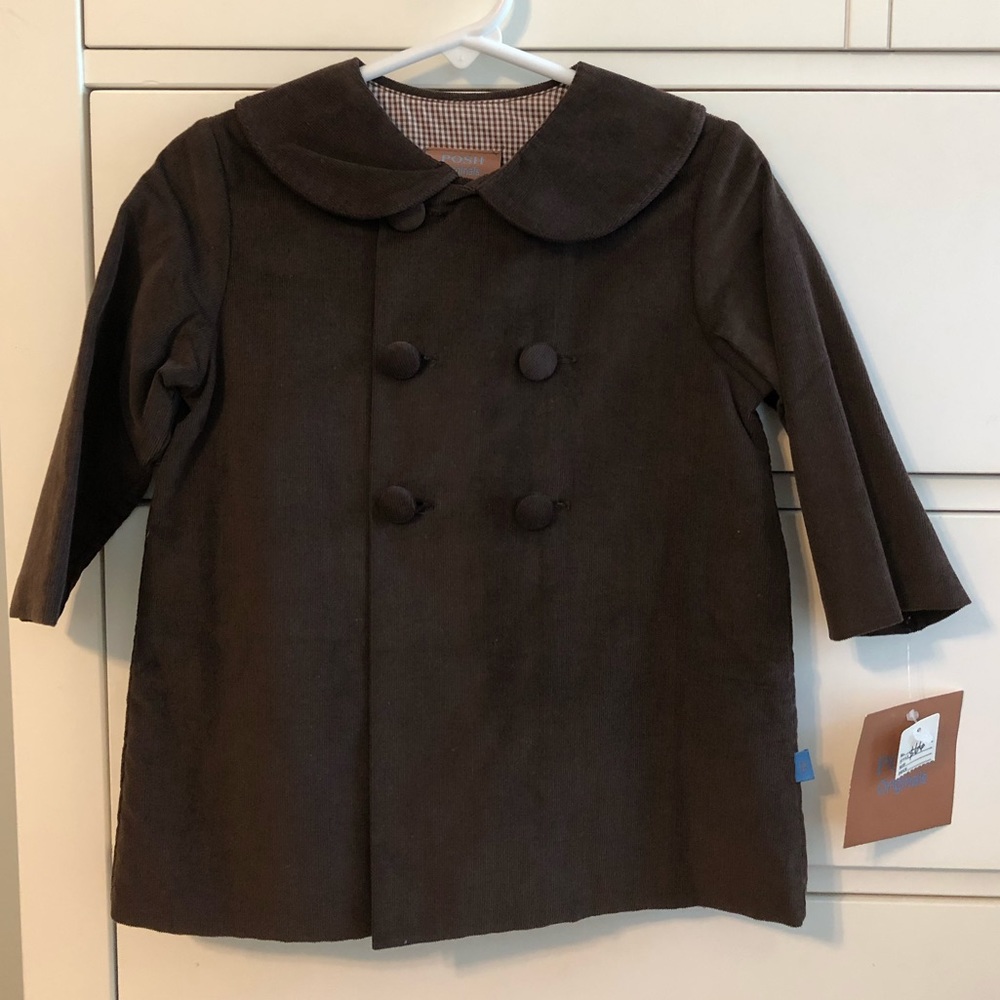 NWT Kids Peacoat by Posh Originals